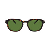 Men's // Ferragamo SF1089S 219 Square Sunglasses // Dark Havana + Green