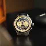 Thomas Earnshaw Baron Grand Date Calendar Open Heart Automatic // ES-8187-22