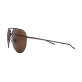 Porsche // Men's // P8688 D604 Pilot Sunglasses // Gunmetal  + Brown Lenses