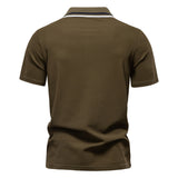 Tipped with Pocket  Short-Sleeve Polo