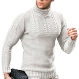 Roll-neck Knit Sweater