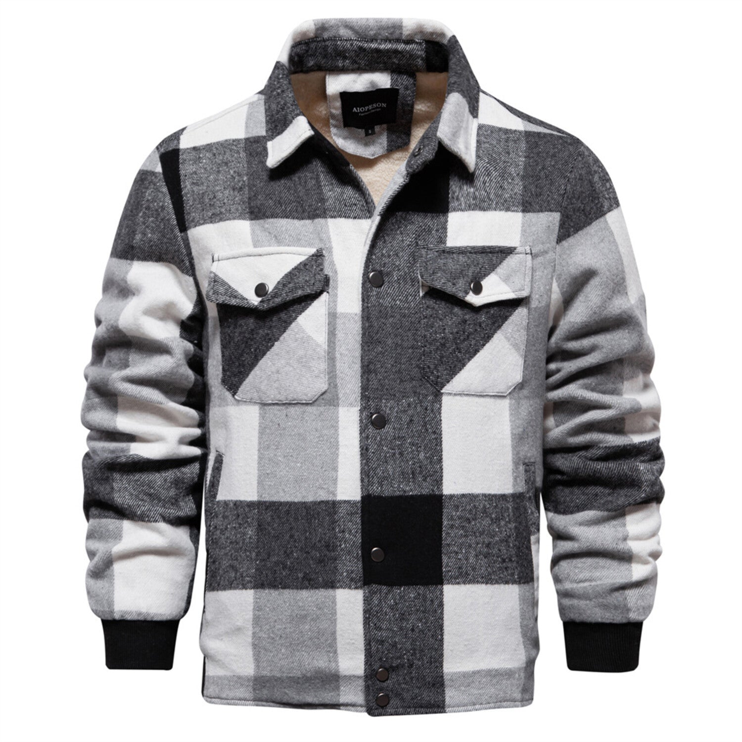 Plaid Flannel Jacket