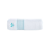 Brooks Brothers Rope Stripe Border // Bath Towel