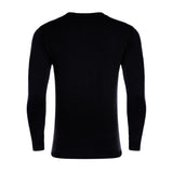 Solid Crewneck Long-Sleeve T-Shirt