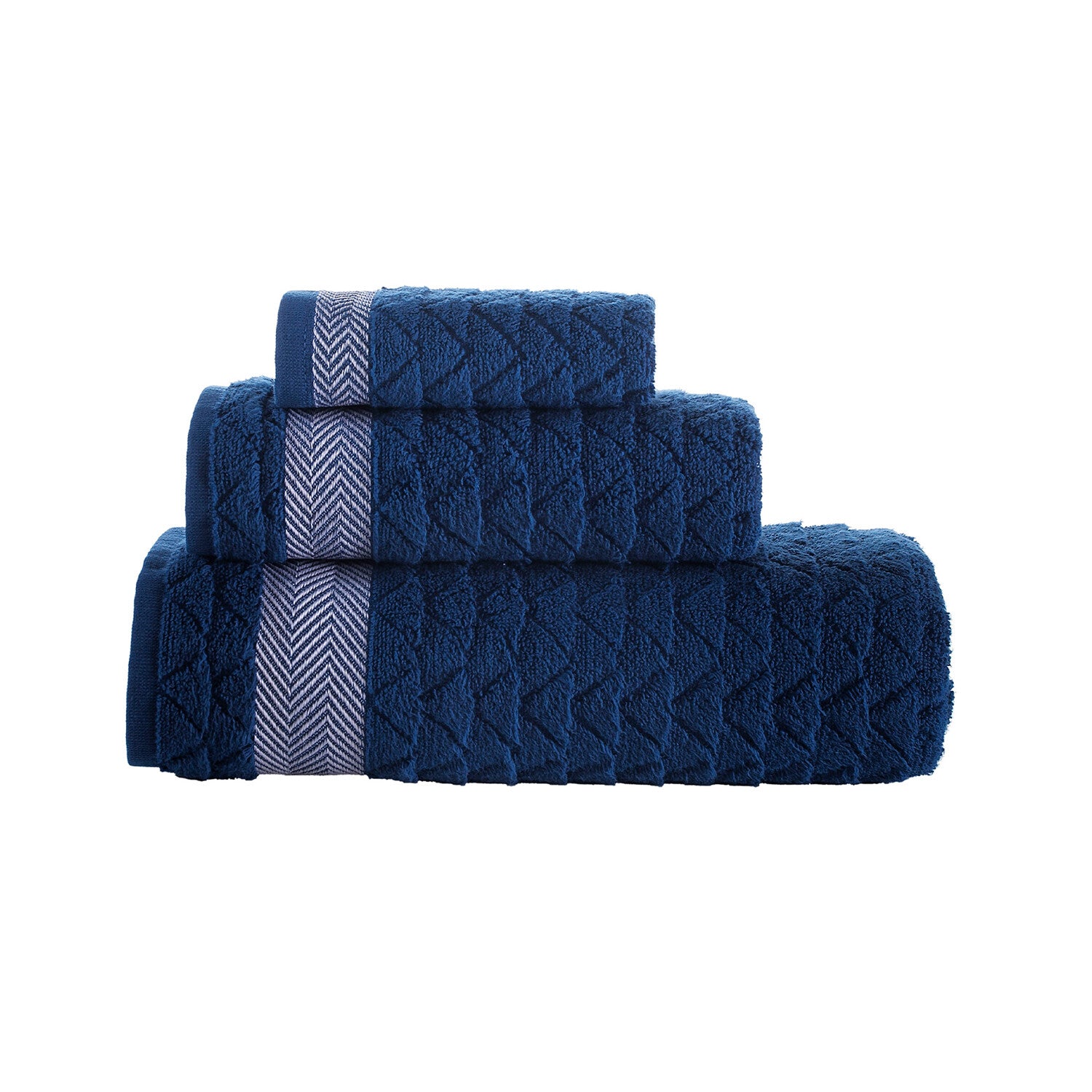Herringbone Towel Set // Set of 3