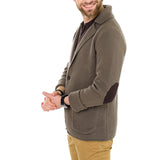 Double Breasted Knit Wool Cardigan