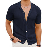 Knit Button-Down Shirt