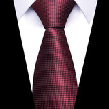 Formal Men's Necktie // Wine Red