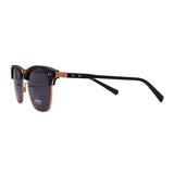 Shinola // Men's // SH2300S 001 Square Sunglasses // Matte Black Gold + Grey Lenses