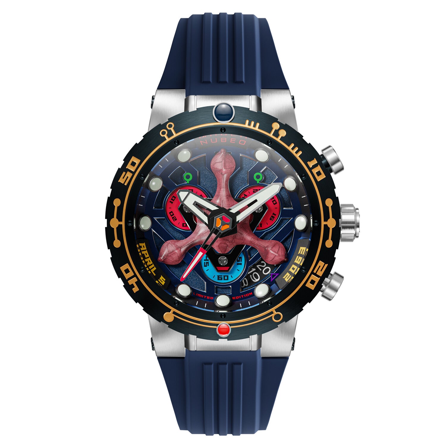 Nubeo Opportunity Chronograph Star Trek First Contact Day Limited Edition Quartz // NB-6119-02