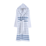 Brooks Brothers Turkish Peshtemal Bathrobe // Blue