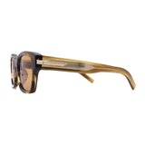 Givenchy // Men's // GV40090F 56E Square Sunglasses // Havana + Brown Sun Lenses