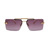 Men's // Versace VE2245 10028H Pilot Sunglasses // Gold + Violet Gradient