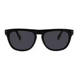 Men's // Ferragamo SF1111S 001 Square Sunglasses // Black + Gray