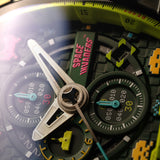 Nubeo Magellan Chronograph Space Invaders Limited Edition Quartz // NB-6024-SI-05
