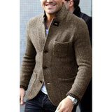 Mock Neck Cardigan