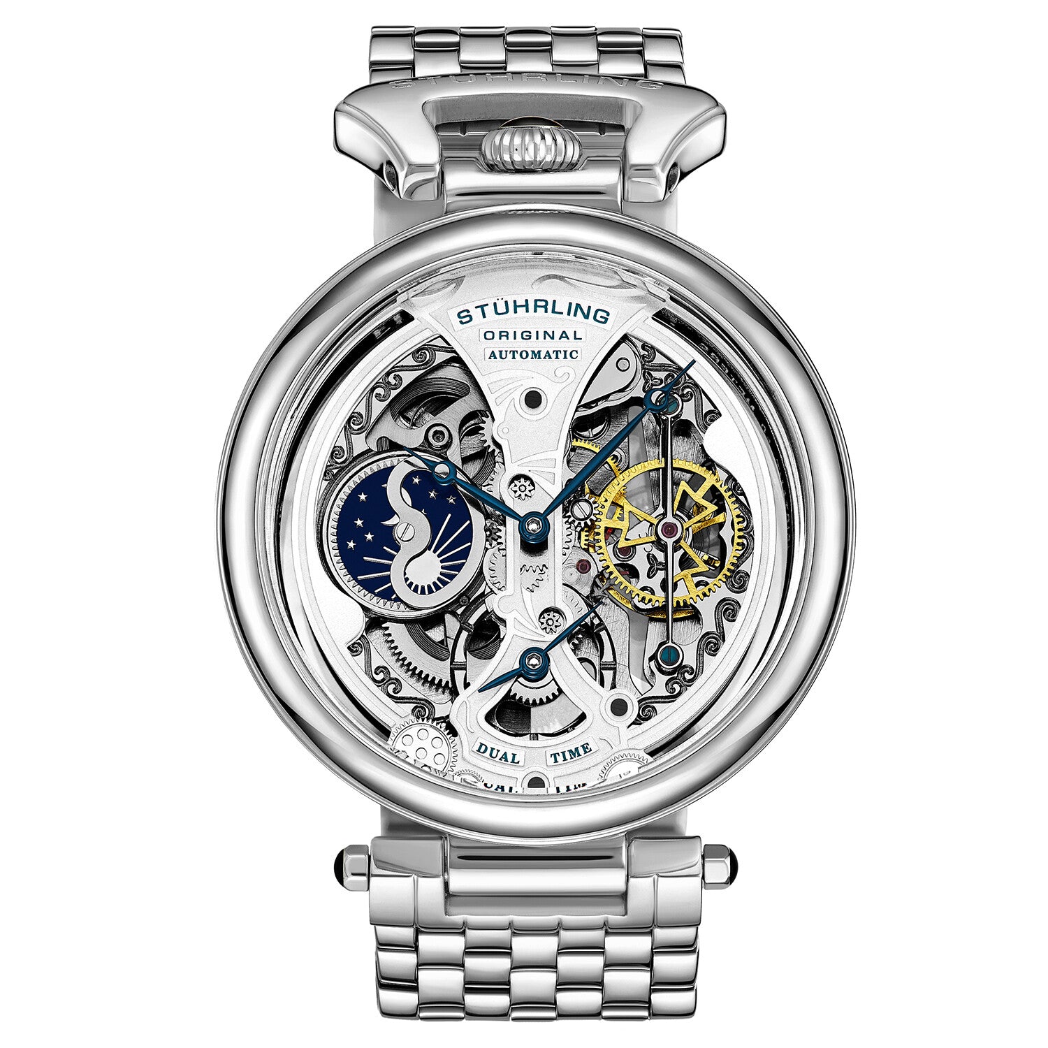 Stuhrling Original Emperor's Grandeur 4003 Dual Time Automatic // 4003.1
