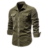Long-Sleeve Field Button-Up