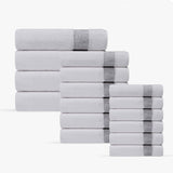 Pera 16 Pieces Turkish Towels Set
