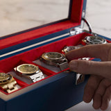 Raceday Monte Carlo 5-Slot Collector Box // Blue