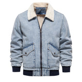 Denim Fleece Lined Jacket