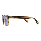 Oliver Peoples // Men's // OV5036S 170356 Round Sunglasses // Light Havana  + Blue
