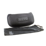 Revo Men's // Descend Oval Rimless Sunglasses // Black + Graphite