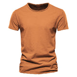 Solid Crewneck Short-Sleeve T-Shirt