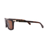 Men's // Ferragamo SF2015S 242 Square Sunglasses // Dark Havana + Brown
