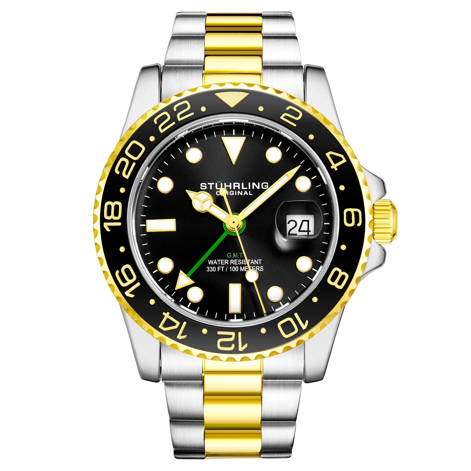 Stuhrling Original Meridian 3965 Diver Quartz // 3965.3