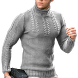 Roll-neck Knit Sweater