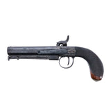 English Belt Clip Percussion Pistol // Mid-1800's