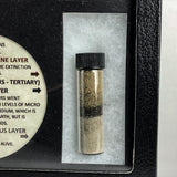 Genuine Dinosaur Extinction (3 Layer) Soil Sample Display Box