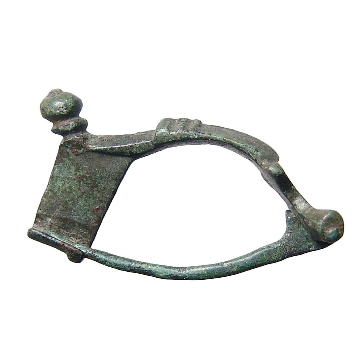 Roman ?ÆBow Brooch" Toga Pin // 1st Century AD