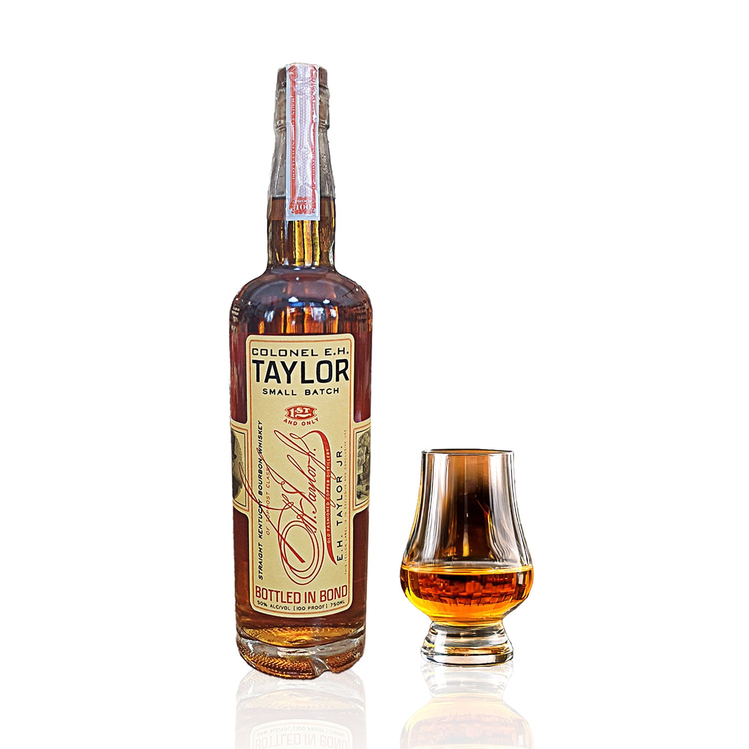 Colonel E.H. Taylor Small Batch with Glencairn Set Bundle