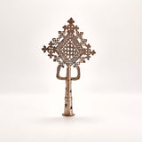 Coptic Ethiopia // Large Silver Processional Cross