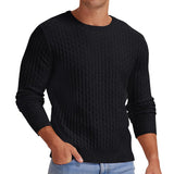 Crewneck Interlock Knit Pullover
