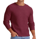 Crewneck Interlock Knit Pullover