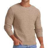 Crewneck Interlock Knit Pullover
