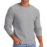 Crewneck Interlock Knit Pullover