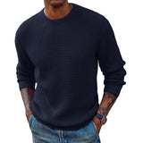 Crewneck Small Chain Knit Pullover