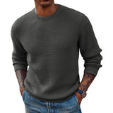 Crewneck Small Chain Knit Pullover