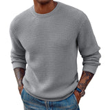 Crewneck Small Chain Knit Pullover