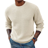 Crewneck Small Chain Knit Pullover