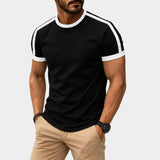 Crewneck Short-Sleeve Ringer T-Shirt