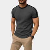 Crewneck Short-Sleeve Ringer T-Shirt