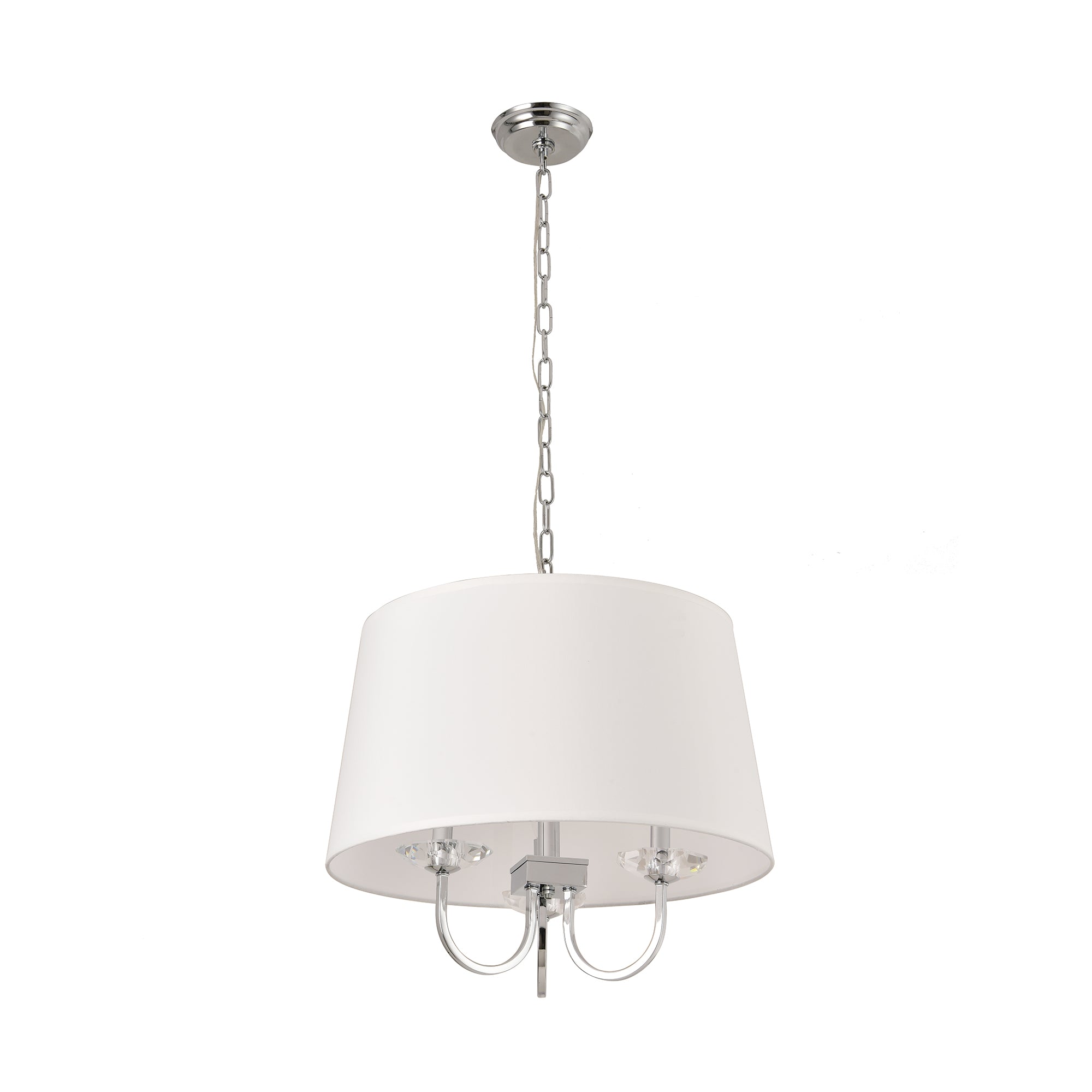 Azure Metal & Glass Chandelier Lights