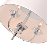 Azure Metal & Glass Chandelier Lights