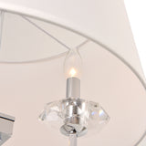 Azure Metal & Glass Chandelier Lights
