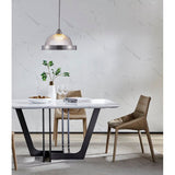 Natalie Metal & Glass Pendant Lights